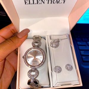 Watch/Necklace/earrings Set